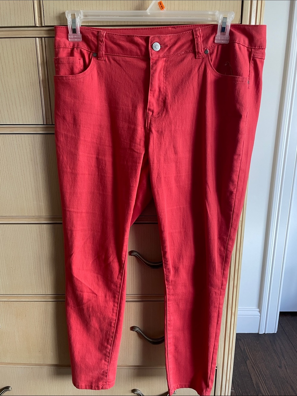 Artisan Ny Orange Denim Jeans